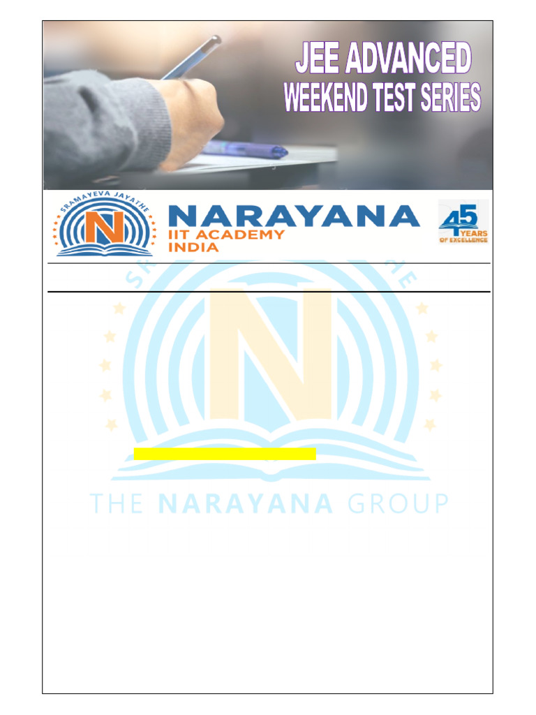 JEE Advanced 2024 Model A Syllabus | PDF | Magnetic Field ...