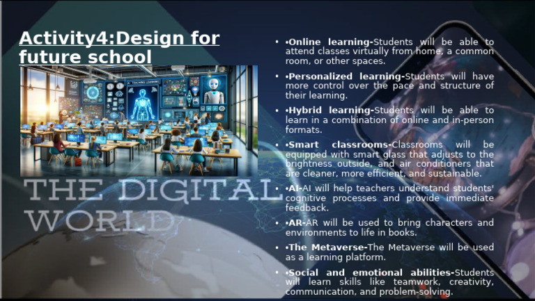 Digital World Future School | PDF
