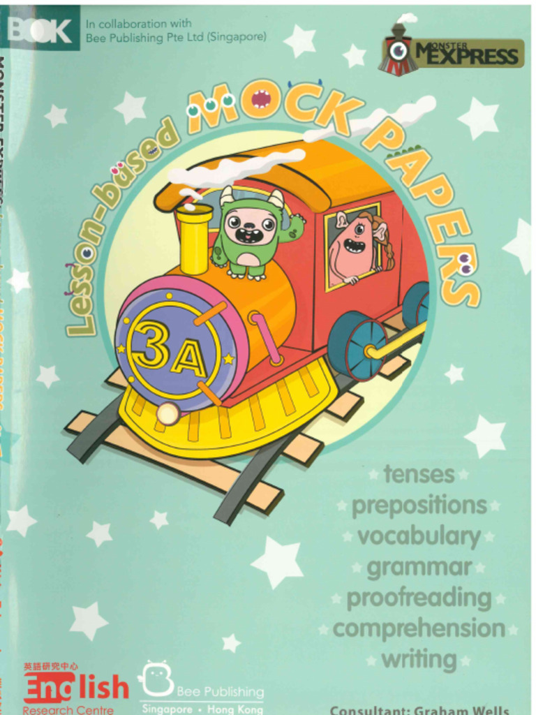 02 Eng 3A Kidz MONSTER EXPRESS Lesson-Based Mock Papers | PDF