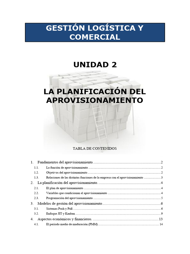 Planificación Eficiente del Aprovisionamiento | PDF | Lean ...