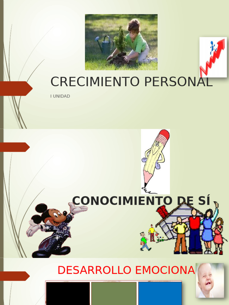 Crecimiento Personal y Resolución de Conflictos | PDF