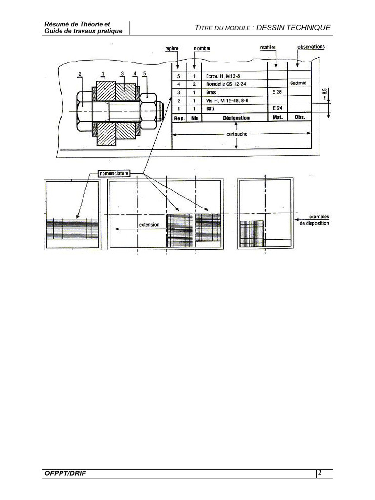 Guide Pratique du Dessin Technique | PDF | Dessin technique