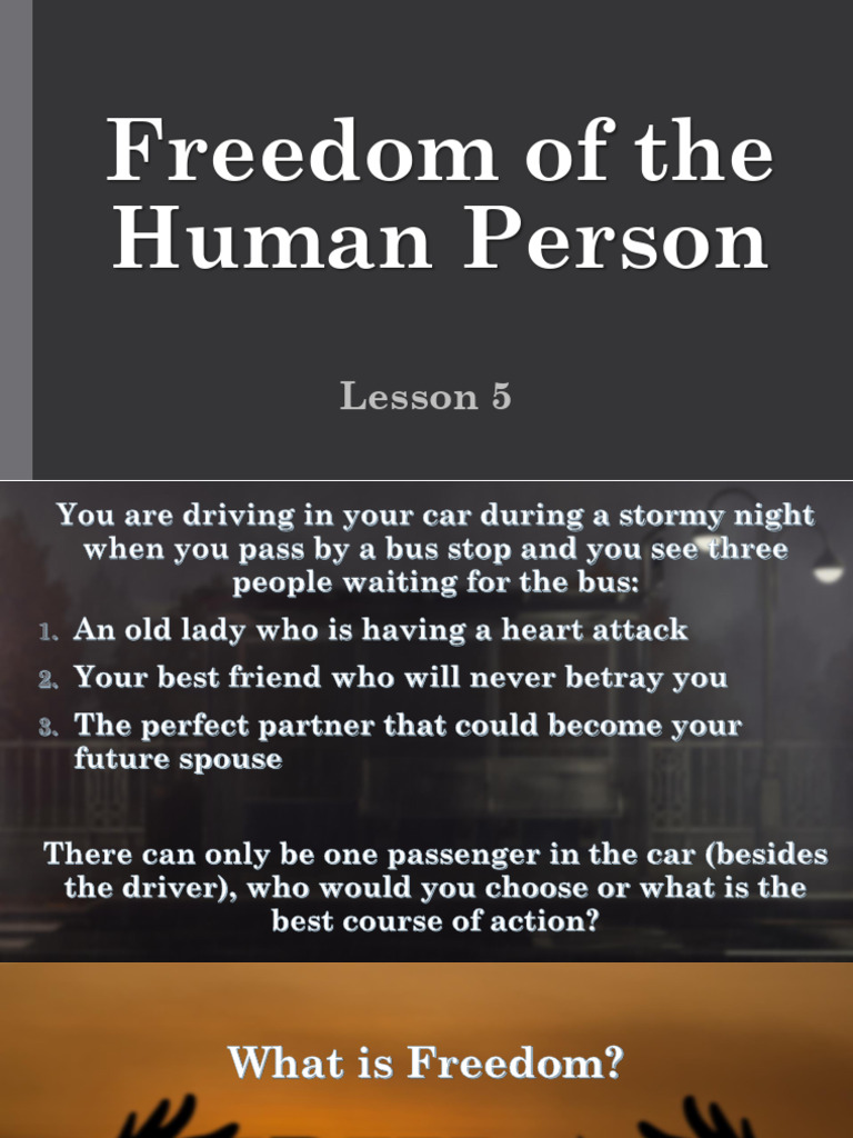 Understanding Freedom and Free Will | PDF