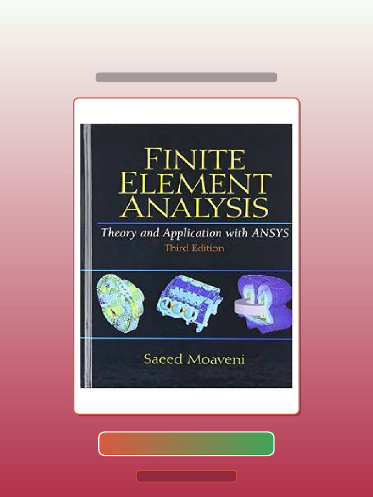 Answers for Finite Element Analysis Theory and Application With ANSYS ...