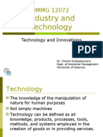 Technology and Innovation 2006 Ind