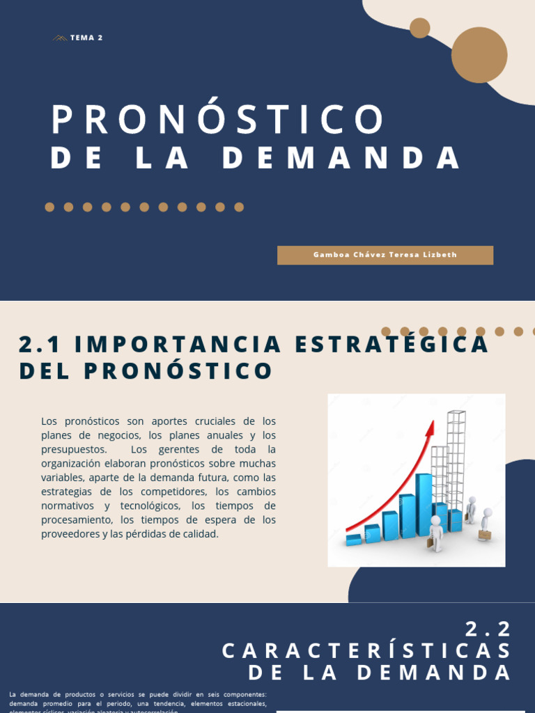Pronóstico de Demanda: Métodos y Estrategias | PDF | Análisis de