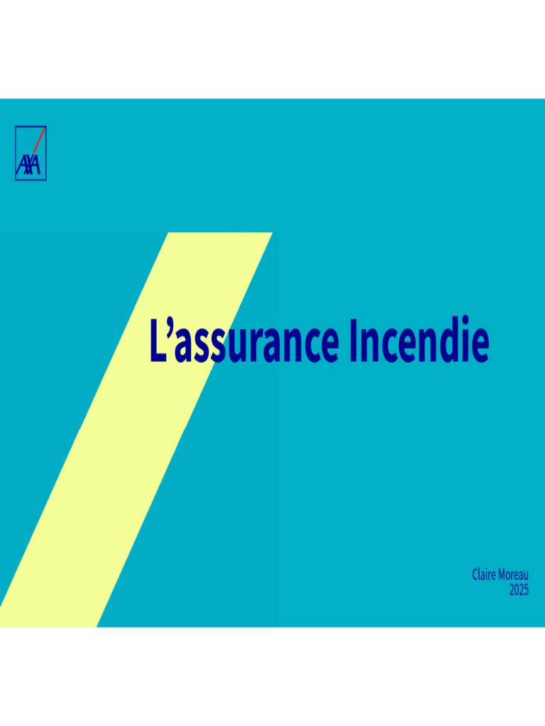 Législation sur l'assurance incendie 2025 | PDF | Assurance | Loi commune