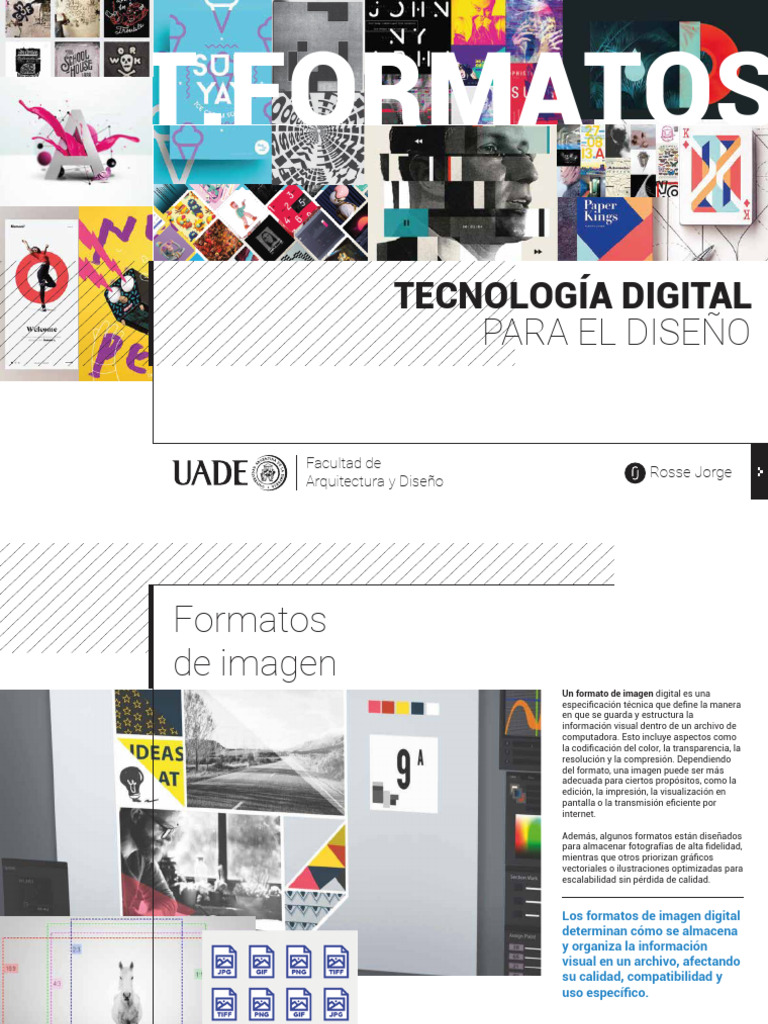 Formatos de Imagen Digital | PDF | Formato de imagen sin procesar ...