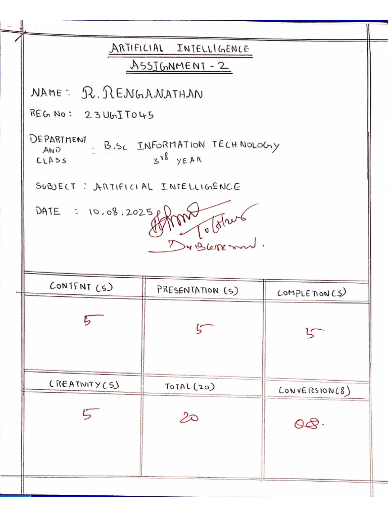 AI Assignment 2 | PDF