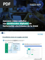 Solicitud de Certificado Digital DIAN | PDF | Contraseña