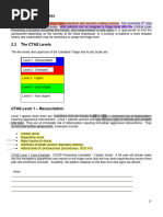 CTAS Triage Levels and Guidelines 2024 | PDF | Major Trauma | Pain