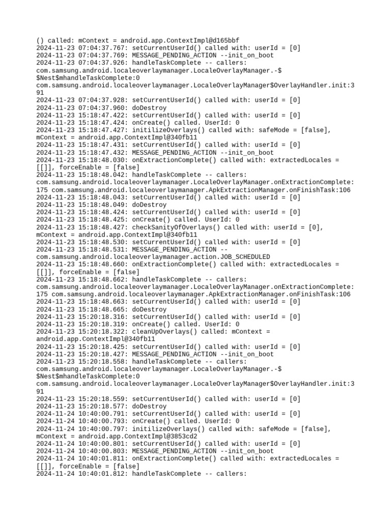 Lom Log | PDF | Android (Robot) | Technological Change