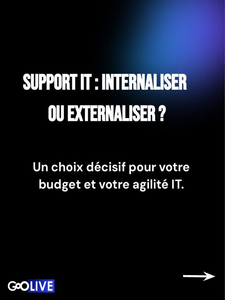 Support IT : internaliser ou externaliser ? | PDF | Sous-traitance ...