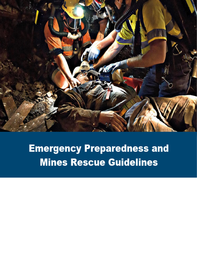 Mines Rescue Emergency Guidelines | PDF | Methane | Mining
