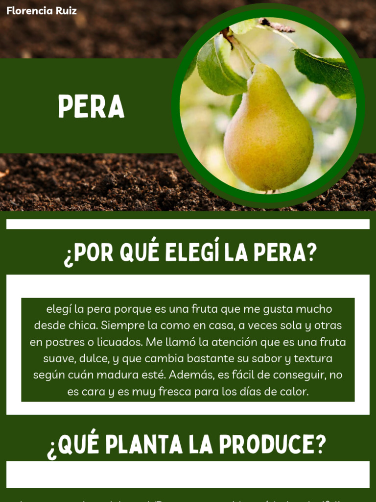 Parcial Botanica PDF | PDF | Pera | Semilla
