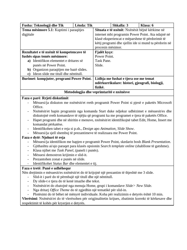 5.1. Kuptimi I Paraqitjes Digjitale | PDF
