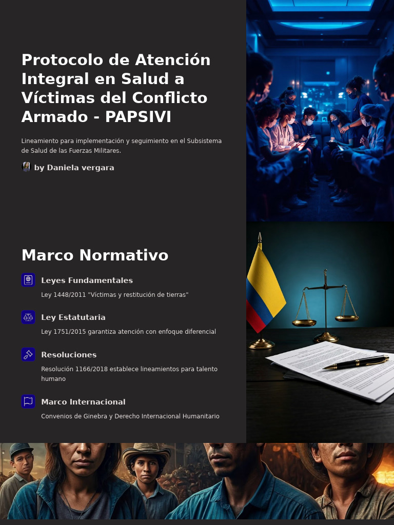Protocolo de Atencion Integral en Salud A Victimas Del Conflicto Armado ...