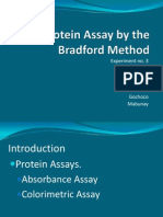 Protein Assay by The Bradford Method Finale