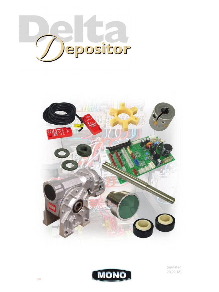 Delta Depositor Spare Parts Guide | PDF | Belt (Mechanical ...