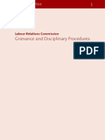Code of Practice Grieveance and Disciplinary Procedures