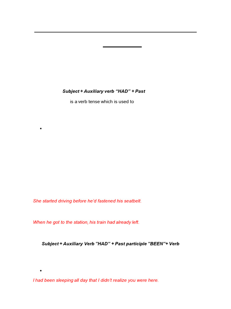 English Tenses Review for Bachillerato | PDF | Verb | Grammatical Tense