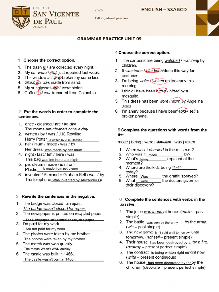 250923114345-S3abcd Ing Unit 09 Grammar Practice 3b | PDF