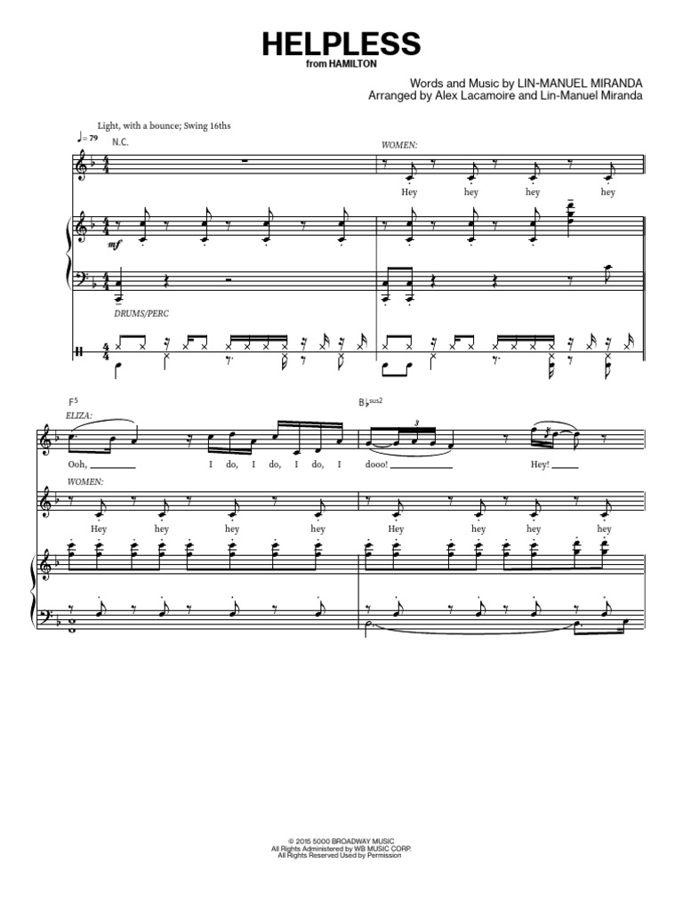 Helpless | PDF | Musical Theatre Awards | Tony Award Winners