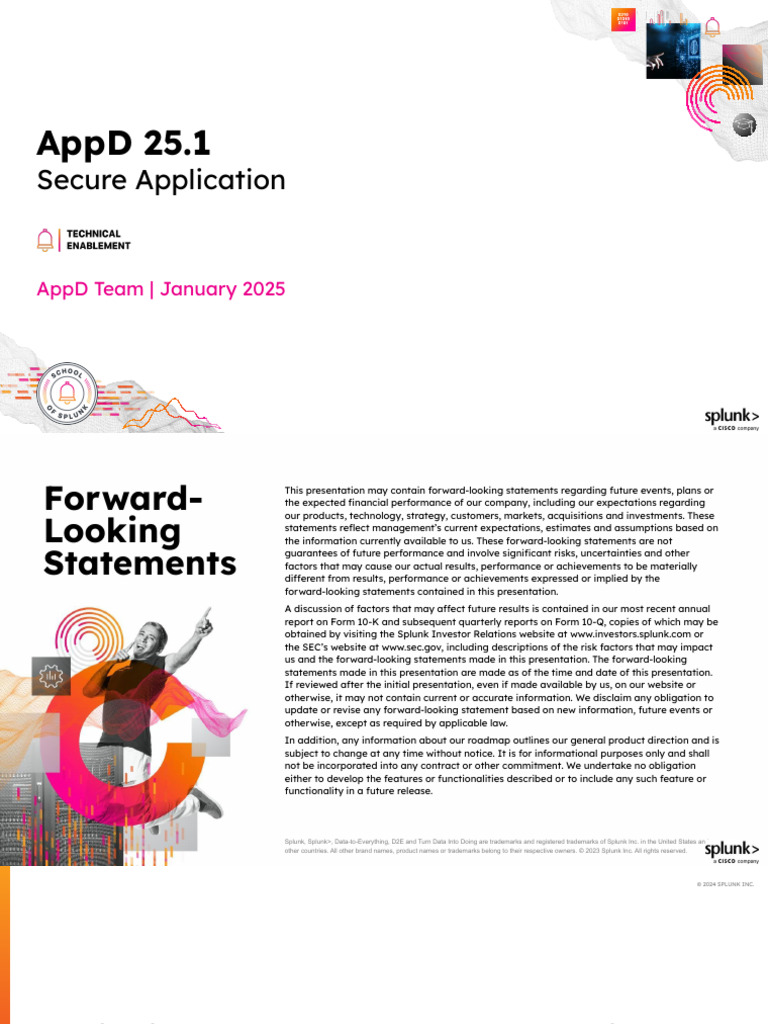 Splunk AppDynamics - AppD 25.1 Secure Application | PDF | Computer ...