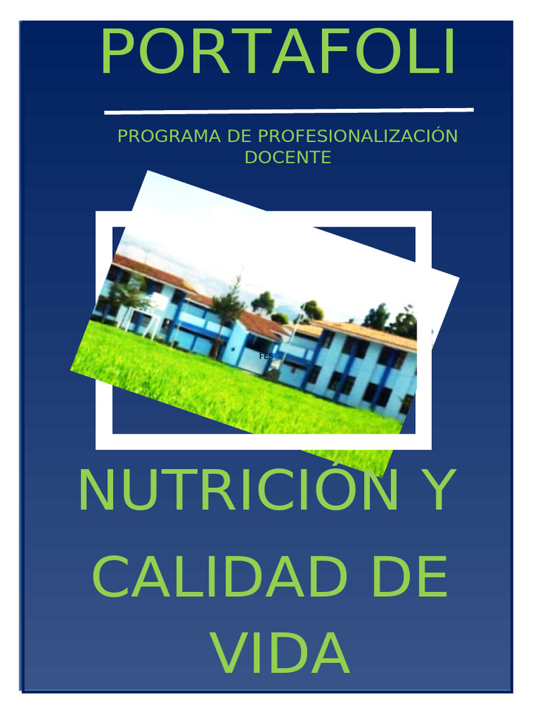 Nutrición y Calidad de Vida en Educación | PDF | Nutrientes | Alimentos