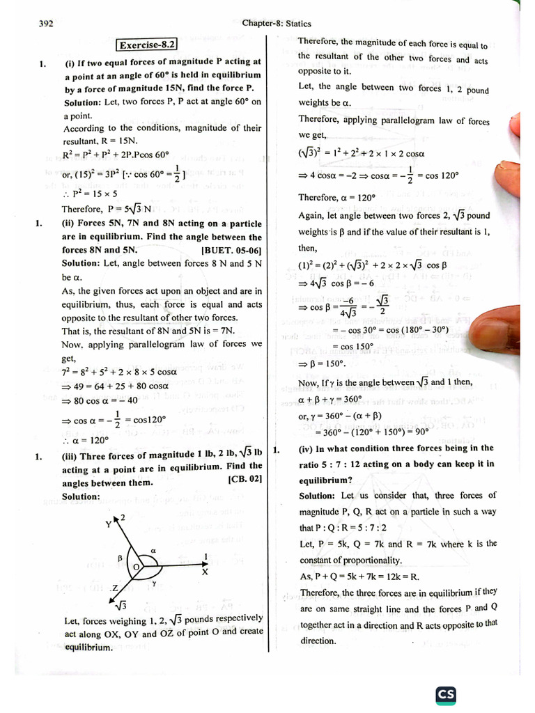 Statics 8.2 | PDF