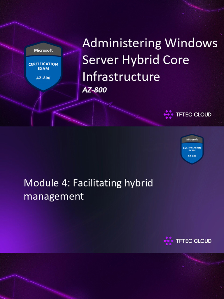 AZ800 Modulo04 | PDF