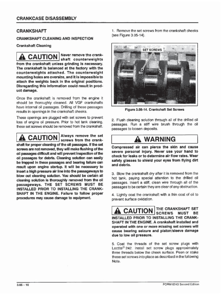 Crankshaft Setscrew | PDF