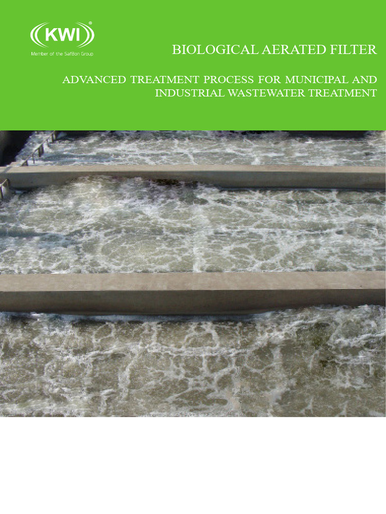 Biological Aerated Filter Overview | PDF | Sewage Treatment | Water ...