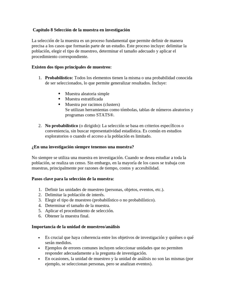 cap-tulo-8-selecci-n-de-la-muestra-en-investigaci-n-pdf-muestreo