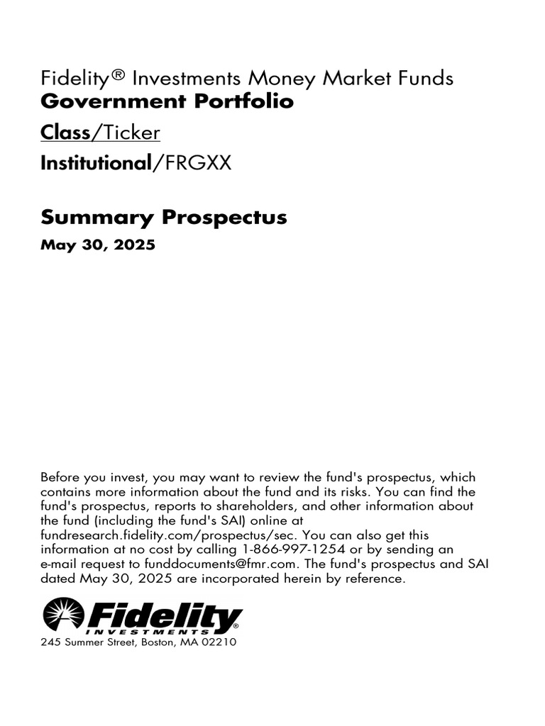 Prospectus | PDF | Securities (Finance) | Repurchase Agreement