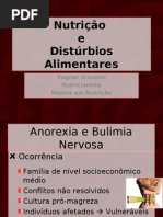 Nutrição e disturbios alimentares