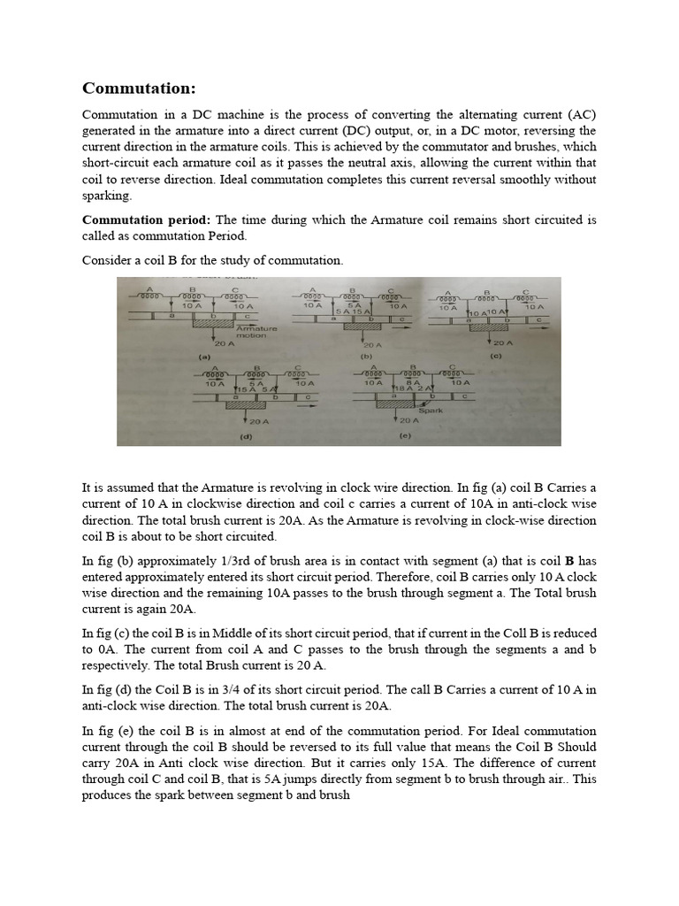 DCM Unit 1 Notes | PDF | Electric Generator | Direct Current