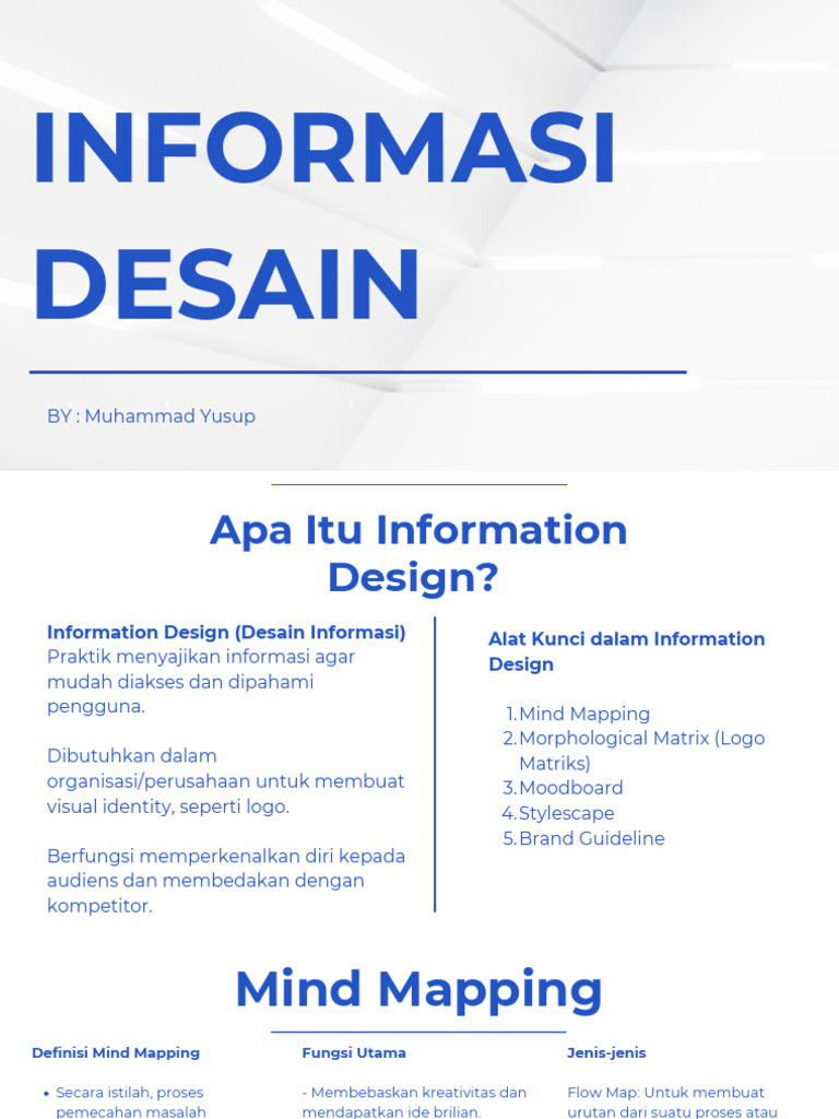 Panduan Desain Informasi Efektif | PDF