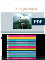 Rukun-Rukun Solat