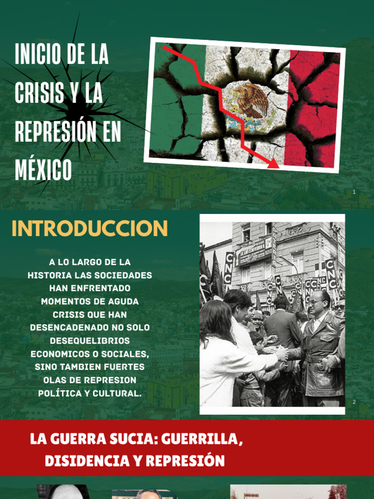 Crisis y represión en México (1968-1982) | PDF