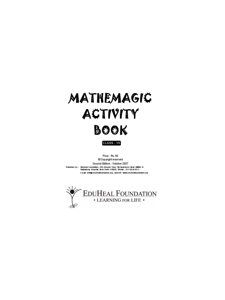 Mathemagic | PDF | Fraction (Mathematics) | Multiplication