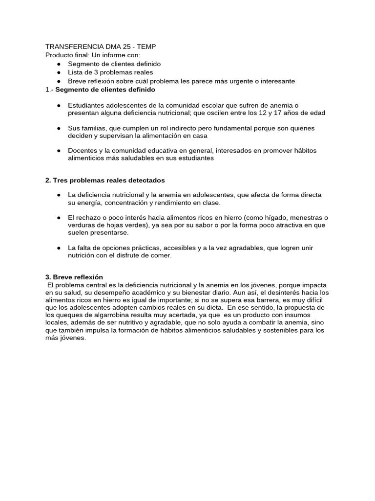 Transferencia Dma 25 - Temp | PDF