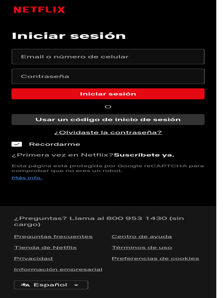 Iniciar sesión en Netflix: Guía rápida | PDF