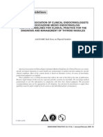 Clinical Practice for Diagnosis and Management of Thyroid Nodules