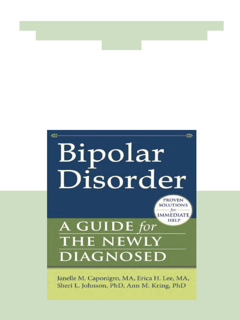 33060 | PDF | Mania | Bipolar Disorder