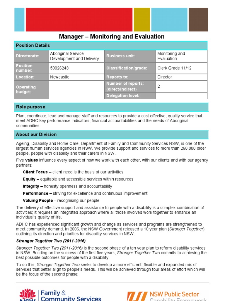 Manager Monitoring and Evaluation | PDF | Goal | Strategic Management