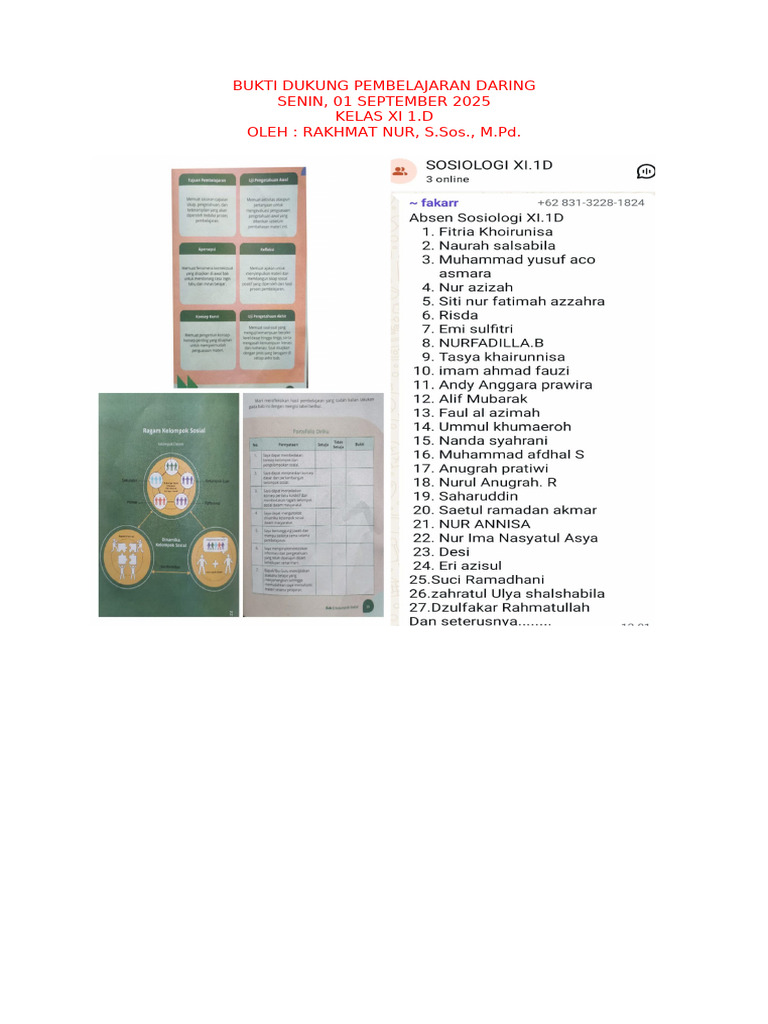 RAKHMAT NUR (Senin, 01 September 2025) | PDF