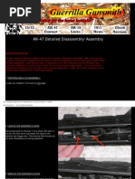 Guerrilla Gunsmith AK 47 Detailed Dis Assembly