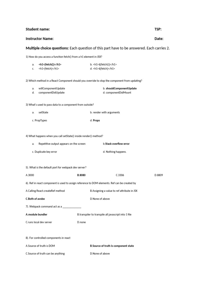 Exam 02 | PDF