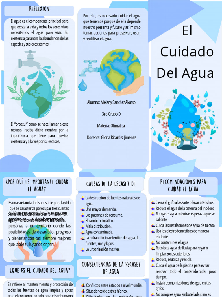 Cuidado y Preservación del Agua | PDF | Agua | Entorno natural